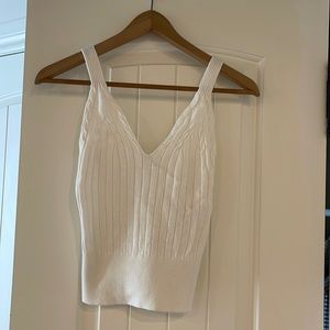 Aritzia white knit top - NWOT